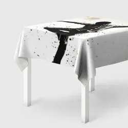 Скатерть 3D Брейк-данс на белом