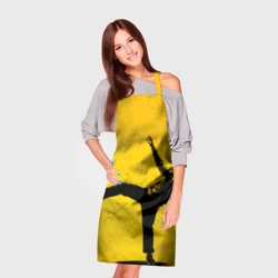 Фартук 3D Брейк-данс на желтом - фото 2