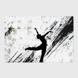 Магнитный плакат 3Х2 Брейк-данс в черно-белом