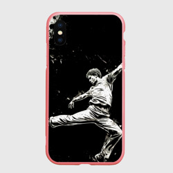 Чехол для iPhone XS Max матовый Брейк-дансер