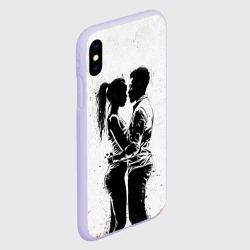 Чехол для iPhone XS Max матовый Кизомба на белом - фото 2