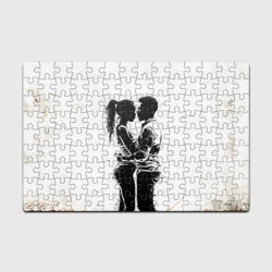 Головоломка Пазл магнитный 126 элементов Кизомба на белом