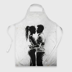Фартук 3D Кизомба на белом