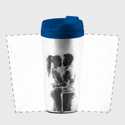 Термокружка-непроливайка Кизомба на белом - фото 2