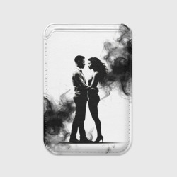 Картхолдер Magsafe магнитный Кизомба в черном дыму