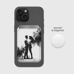 Картхолдер Magsafe магнитный Кизомба в черном дыму - фото 2