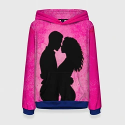 Женская толстовка 3D Кизомба в розовом