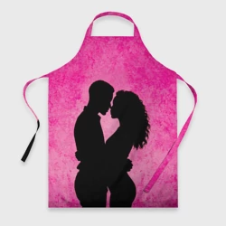 Фартук 3D Кизомба в розовом