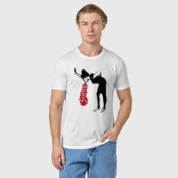 Мужская футболка хлопок Love girl - фото 2