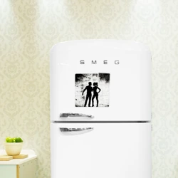 Магнитный плакат 3Х3 Кизомба на черно-белом - фото 2