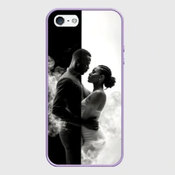 Чехол для iPhone 5/5S матовый Кизомба и дым