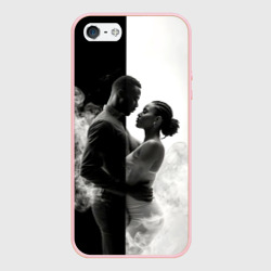 Чехол для iPhone 5/5S матовый Кизомба и дым