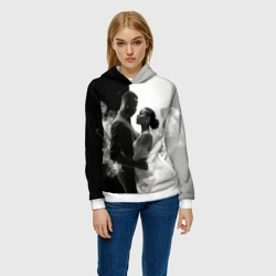 Женская толстовка 3D Кизомба и дым - фото 2