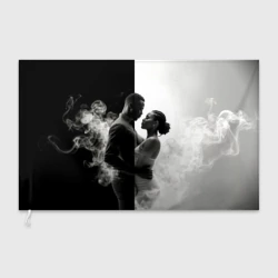 Флаг 3D Кизомба и дым