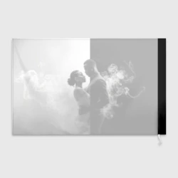 Флаг 3D Кизомба и дым - фото 2