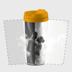 Термокружка-непроливайка Кизомба и дым - фото 2