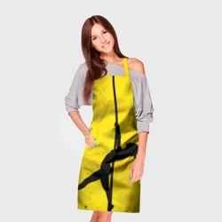 Фартук 3D Pole Dance на желтом - фото 2