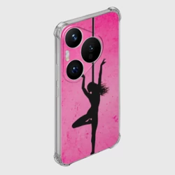 Чехол для Huawei Pura 70 Pole Dance на розовом - фото 2