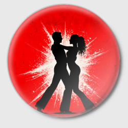 Значок Сальса на красном