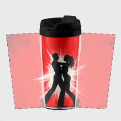 Термокружка-непроливайка Сальса на красном - фото 2
