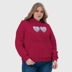 Женская толстовка хлопок О воздушная стихия