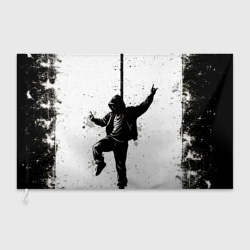 Флаг 3D Хип-хоп в чб