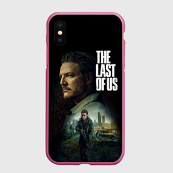 Чехол для iPhone XS Max матовый Джоэл и Элли The last of us