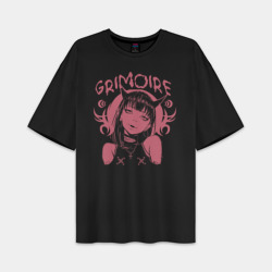 Мужская футболка Oversize хлопок premium Grimoire