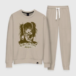 Женский костюм хлопок Heart of the abyss