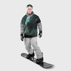 Накидка на куртку 3D Чужой в космосе