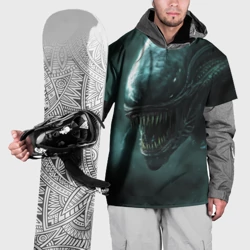 Накидка на куртку 3D Чужой в космосе