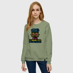 Женский свитшот хлопок Девушки марта - фото 2