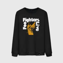 Мужской свитшот хлопок Foo Fighters live