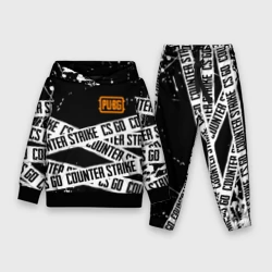 Детский костюм с толстовкой 3D CS x pubg