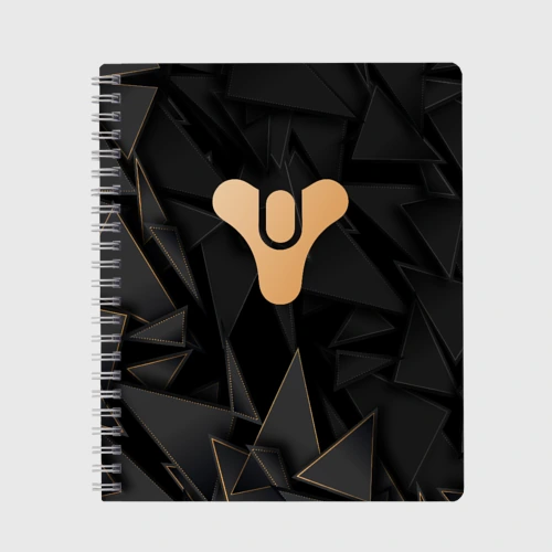 Тетрадь Destiny golden poly