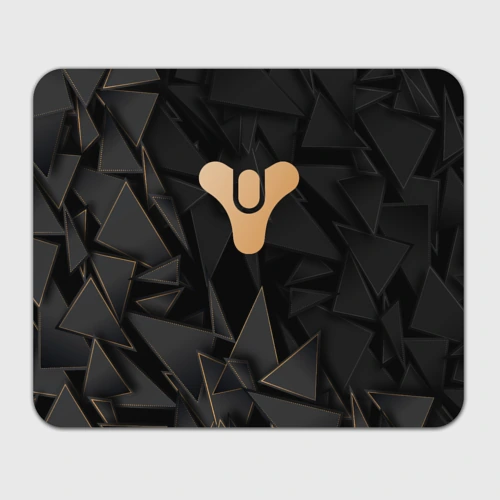 Прямоугольный коврик для мышки Destiny golden poly