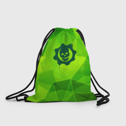 Рюкзак-мешок 3D Gears of War green poly