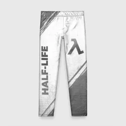 Детские леггинсы 3D Half-Life - white gradient вертикально