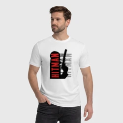 Мужская футболка хлопок Hitman - Агент 47 - фото 2