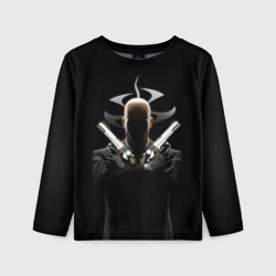 Детский лонгслив 3D Хитман - 47