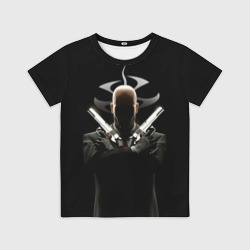 Детская футболка 3D Хитман - 47