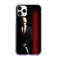 Чехол для iPhone 11 Pro Max матовый Агент Hitman