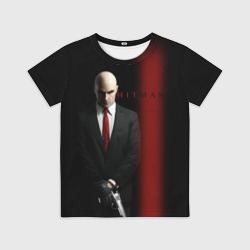 Детская футболка 3D Агент Hitman