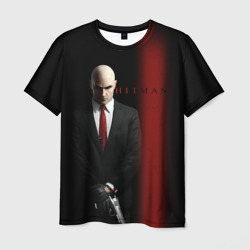 Мужская футболка 3D Агент Hitman