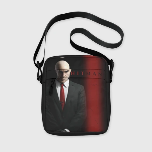 Сумка через плечо 3D Агент Hitman