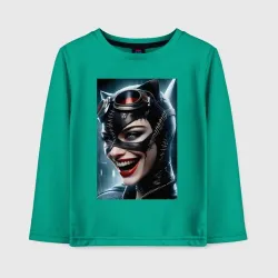 Детский лонгслив хлопок Batman - catwoman