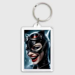 Брелок прямоугольный 35*50 Batman - catwoman