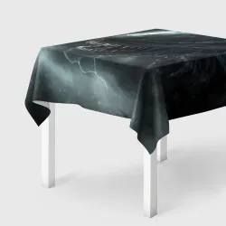 Скатерть 3D Чужой с открытой пастью 