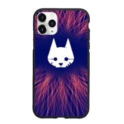Чехол для iPhone 11 Pro Max матовый Stray red energy