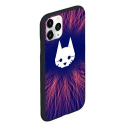 Чехол для iPhone 11 Pro Max матовый Stray red energy - фото 2